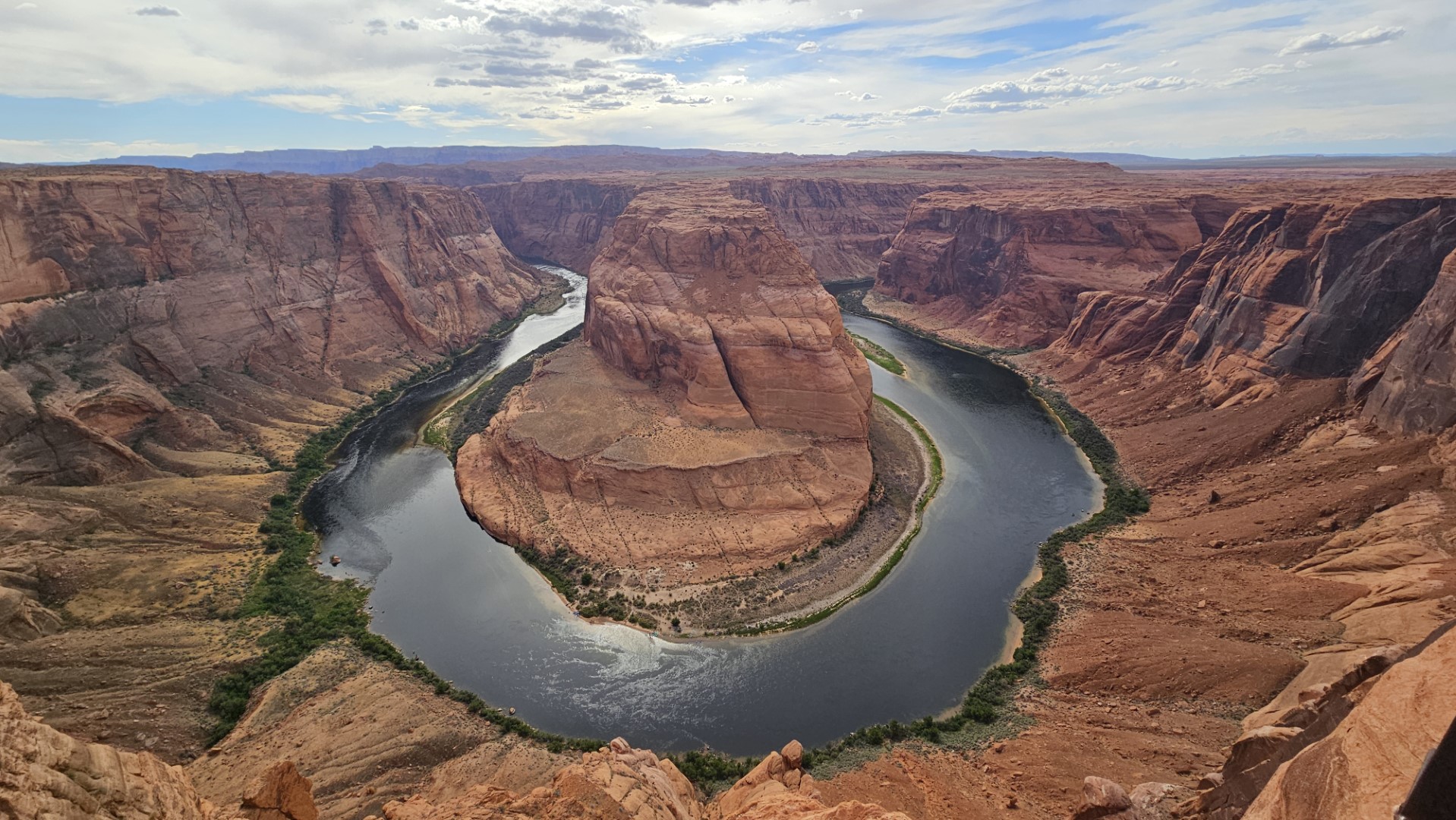 Horseshoe Bend Top to Bottom